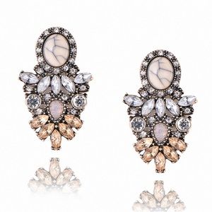 Gem Statement Earrings